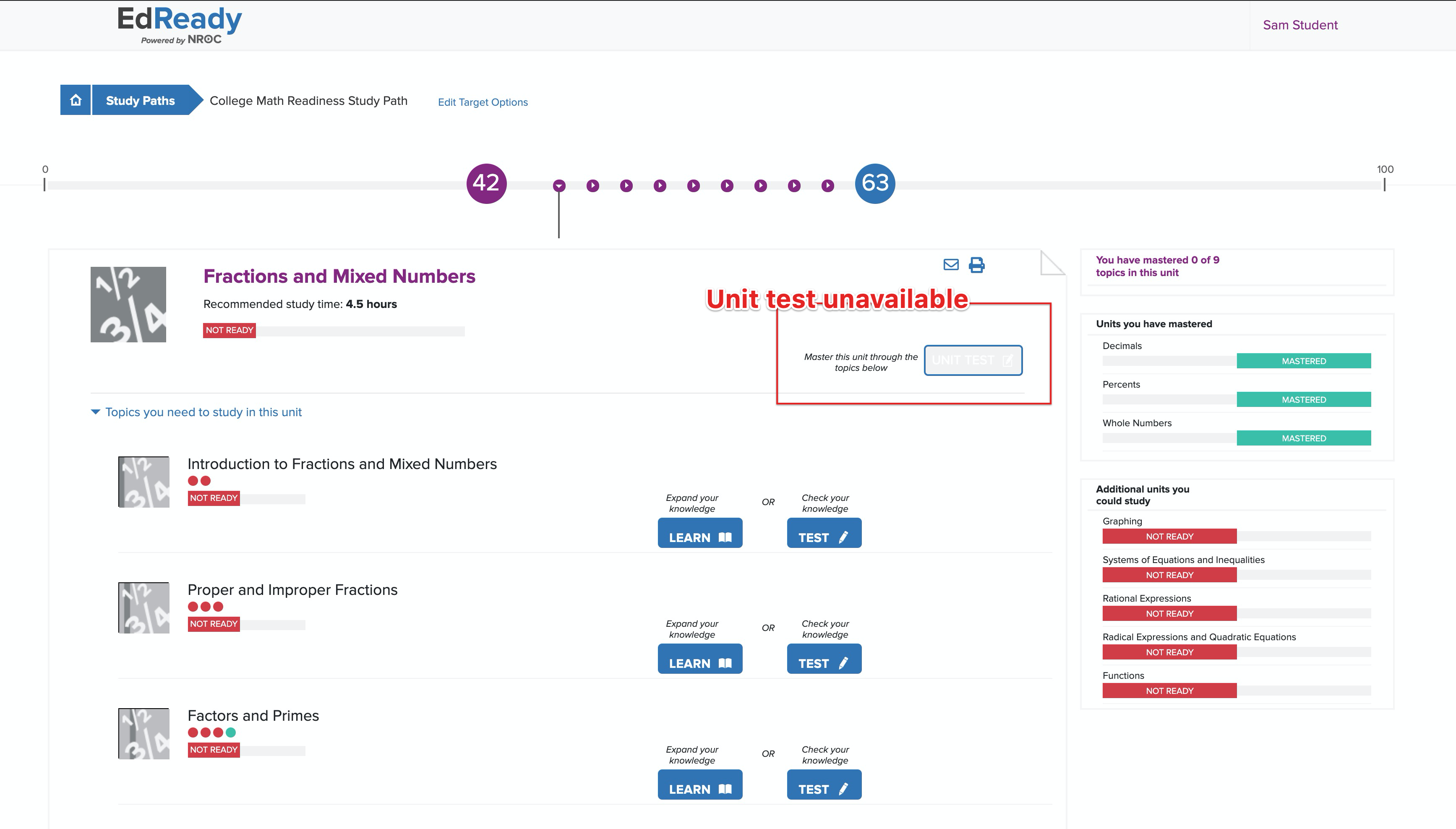 How To Retake Unit Tests EdReady how-to-retake-unit-tests-edready